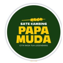 Logo Sate Kambing Papa Muda