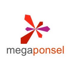 Logo PT. Makassar Megaputra Prima (Megaponsel)